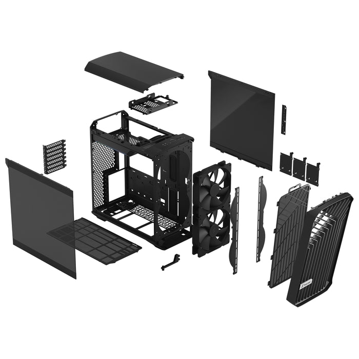 Fractal Design Torrent Compact ATX Mid Tower Case Black