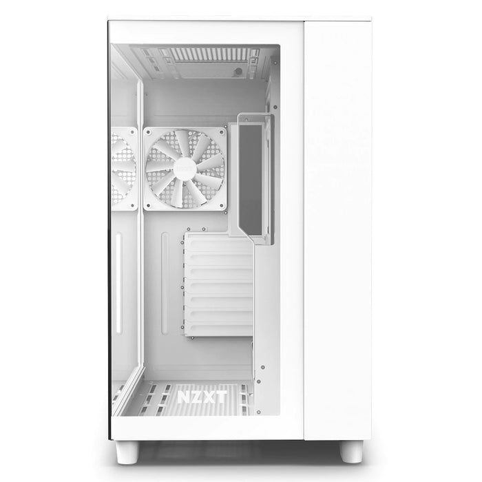 NZXT H9 Flow White Dual-Chamber ATX PC Case