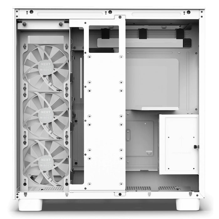 NZXT H9 Flow - Blanc - Boîtier PC NZXT sur NZXT H9 Flow - Blanc - Boîtier PC NZXT sur