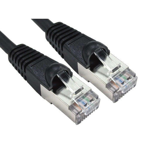 10 METRE CAT6A NETWORK CABLE BLACK