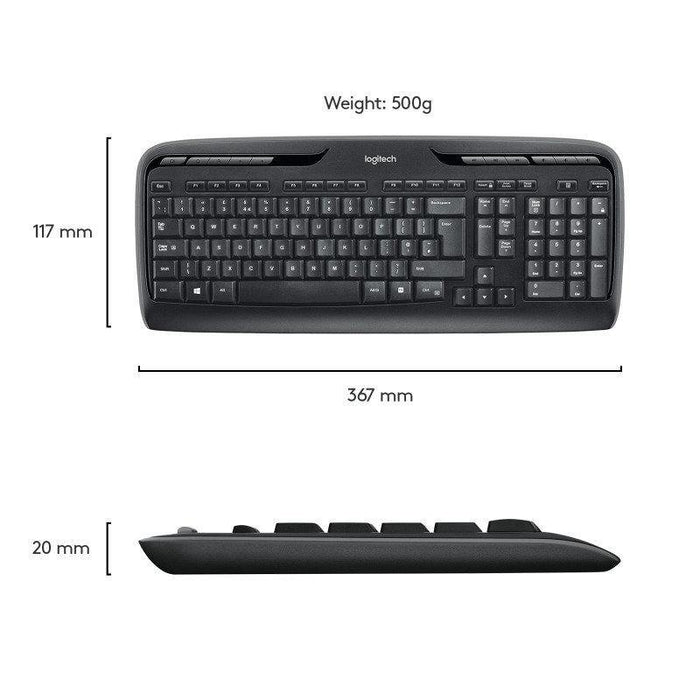 Logitech MK330 Wireless Keyboard & Mouse Combo