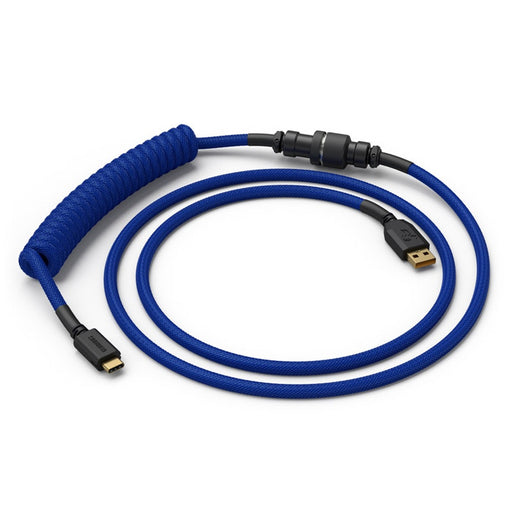 Glorious Coiled Cable USB-A to USB-C Cobalt Blue