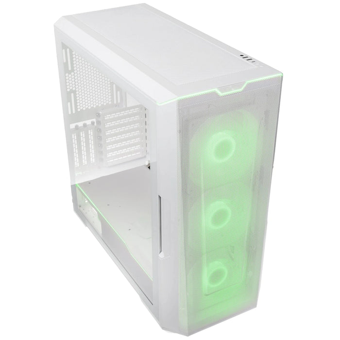 PHANTEKS ECLIPSE G360A WHITE D-RGB ATX MID TOWER GAMING CABINET AT
