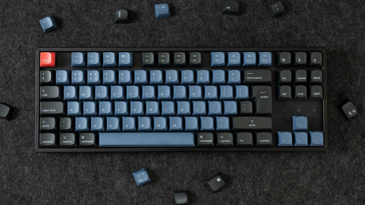Keychron K8 Pro Aluminium RGB TKL ISO UK Tactile Gateron Brown ...