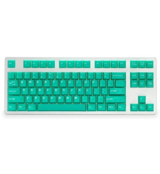TAI-HAO ABS DOUBLE SHOT CUBIC JELLY JADE 152 KEYCAPS