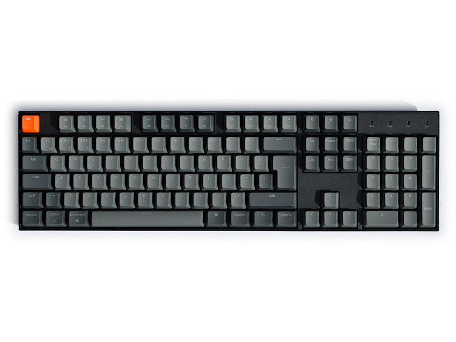 Keychron K10 White LED Fullsize ISO UK Tactile Gateron brown