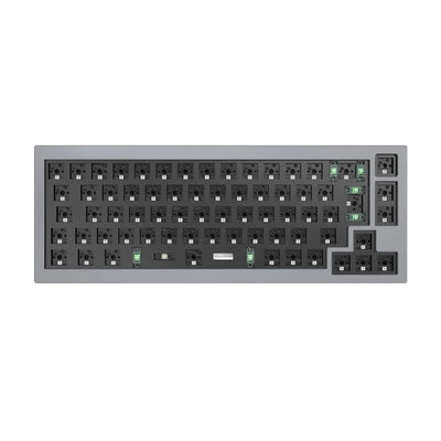 Keychron Q2 QMK Silver Grey Aluminium RGB ISO Barebones