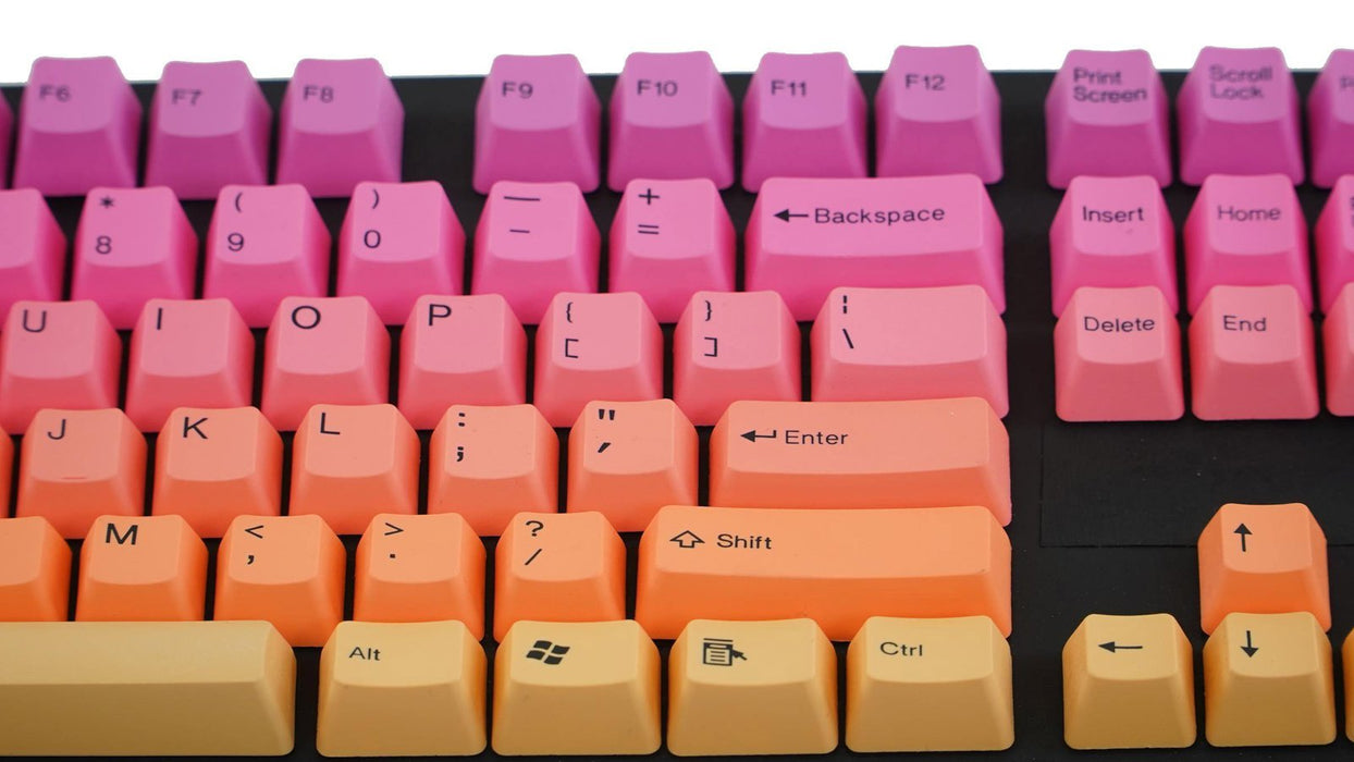 TAI-HAO PBT DOUBLE SHOT SUNSHINE KEYCAPS