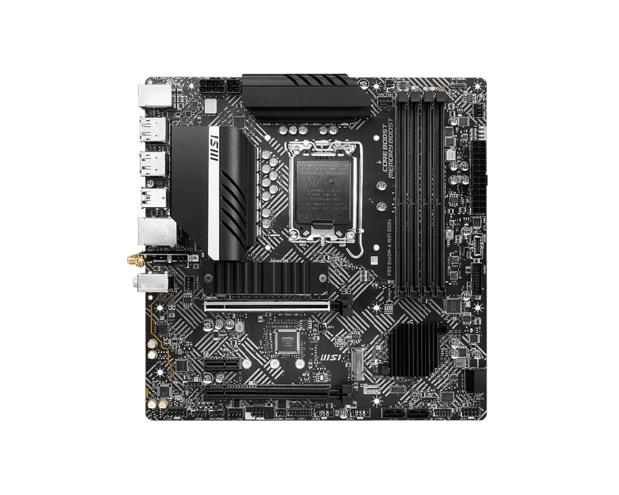 MSI PRO B660M-A WIFI DDR4 Micro ATX Motherboard