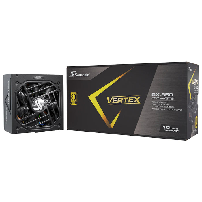 850W Seasonic VERTEX GX-850 ATX 3.0 Gold Modular PSU