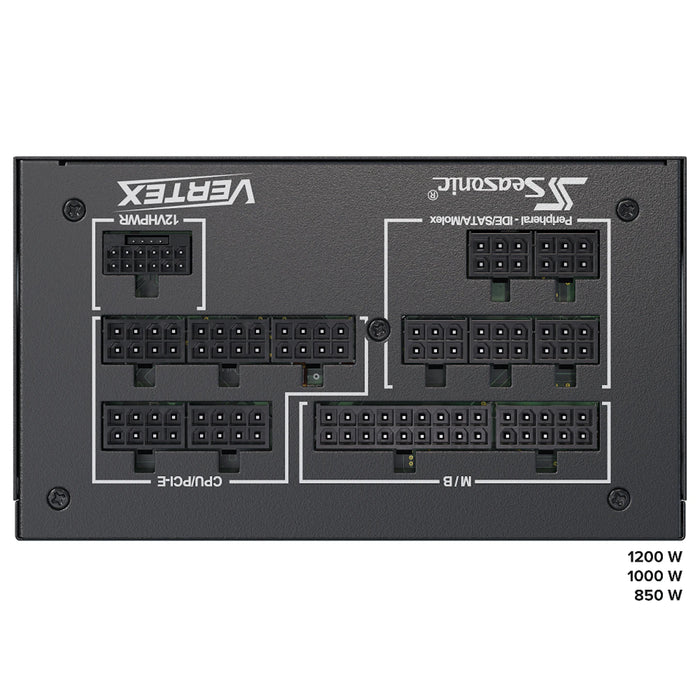 850W Seasonic VERTEX GX-850 ATX 3.0 Gold Modular PSU