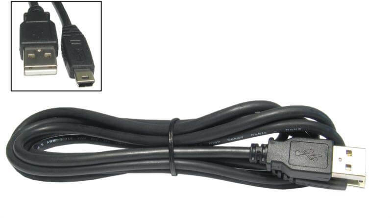 1.8 METRE USB2.0 A MALE - MINI B CABLE — Computer Orbit