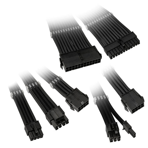 Kolink Core Adept Braided Cable Extension Kit Jet Black